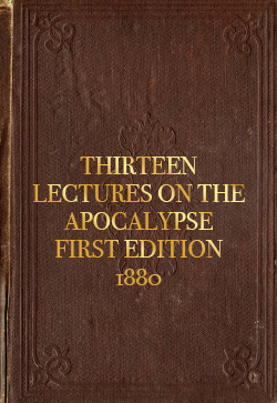 Robert Roberts Thirteen Lectures on the Apocalypse (1880; 1st edition)