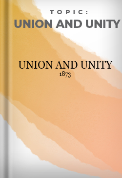 Union and Unity 1873